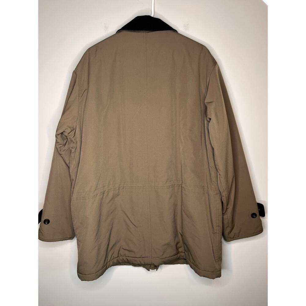 LL Bean Cashmere Wool Blanket Lined Thinsulate Chore Barn Work Utility Jacket L - Picture 5 of 7
